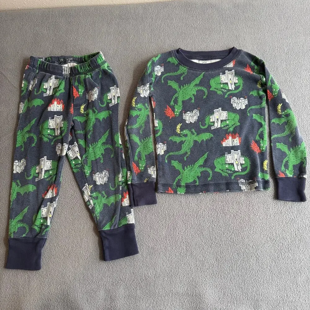 LOT of‎ Kids Mismatched Pajamas Hanna Andersson Mini Boden Boys Size 3